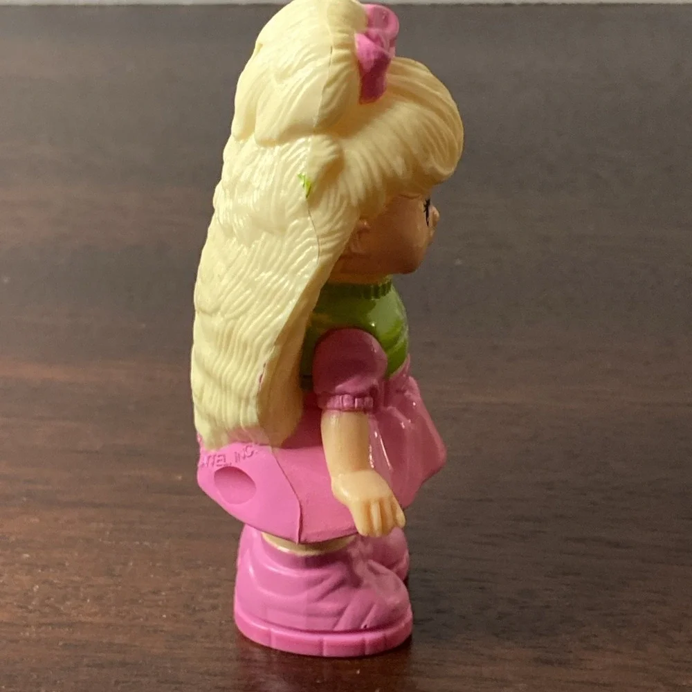 1993 Mattel Sally Secrets Totally Toy Paper Punch Doll McDonald's Happy Meal Toy